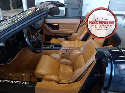 1989 Chevrolet Corvette 2dr Convertible
