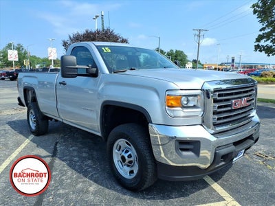 2015 GMC Sierra 2500 HD 4WD Reg Cab 133.6"