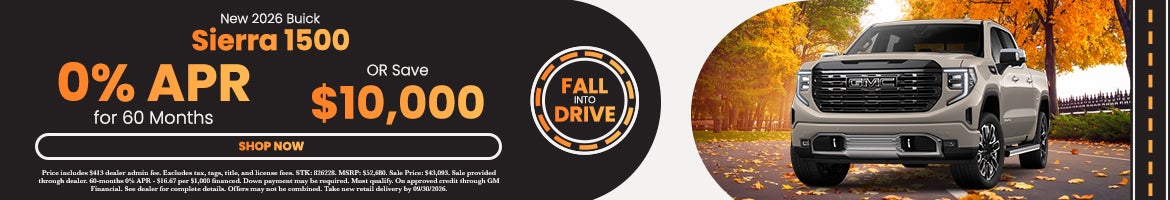 0% APR Or Save $10k